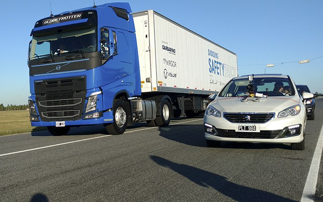 Samsung Safety Truck